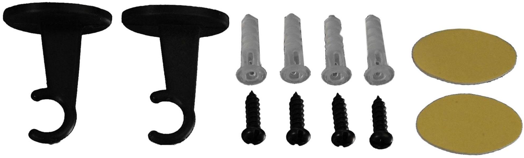 Liedeco Klebeträger, Cafehausstangen, (Set, 2-tlg), Schraubträger günstig online kaufen