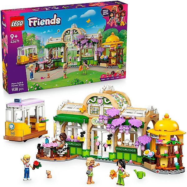LEGO® Pflanzencafé und Blumenkiosk (42671), LEGO günstig online kaufen