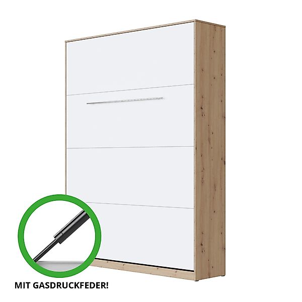 SMARTBett Schrankbett SMARTBett Standard 140x200 Vertikal/Hoch günstig online kaufen