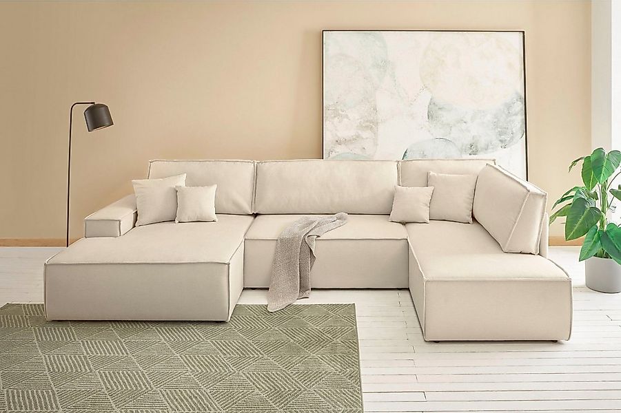 OTTO home Wohnlandschaft FINNLEY U-Form XXL 329 cm - OTTO. Verlässliche Qua günstig online kaufen