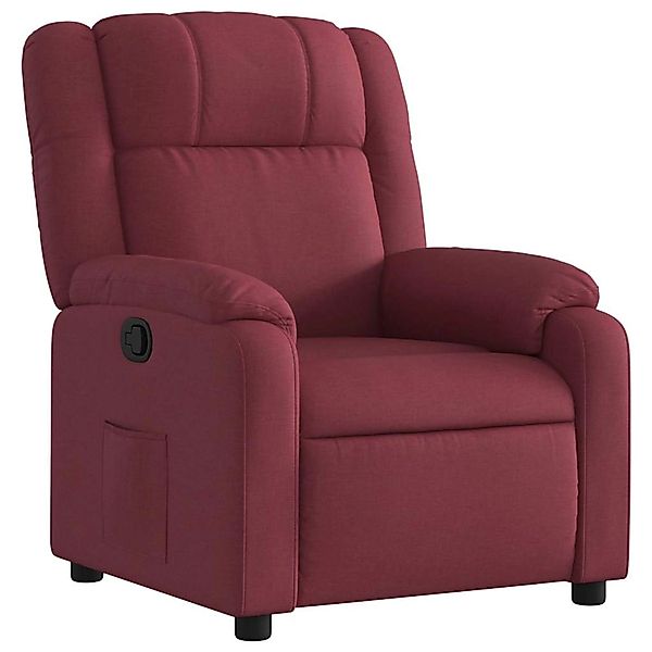 vidaXL Relaxsessel Weinrot Stoff 373539 günstig online kaufen