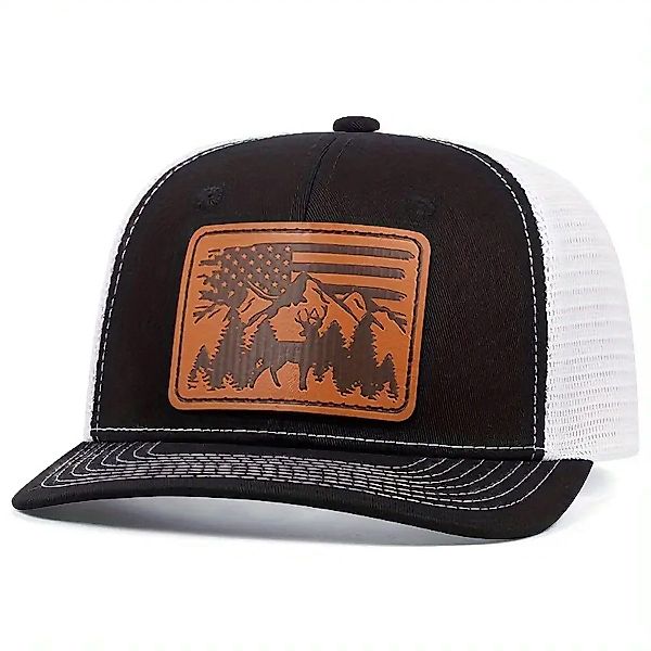 Sporty Trucker Cap U.S.A. Wood USA günstig online kaufen