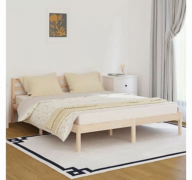 furnicato Bett Massivholzbett Kiefer 160x200 cm günstig online kaufen