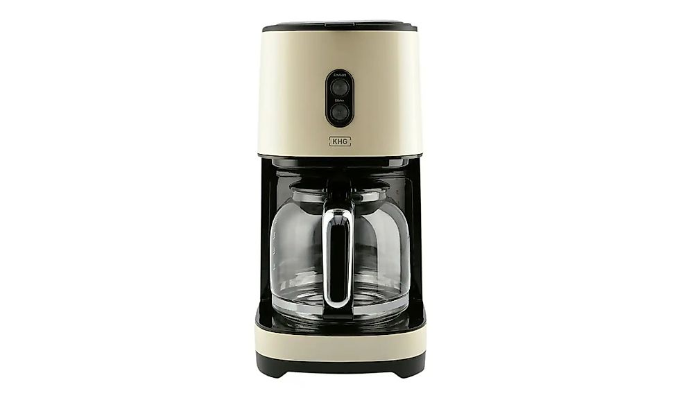 KHG Kaffeeautomat  KA-185 CE ¦ creme ¦ Kunststoff,Edelstahl ¦ Maße (cm): B: günstig online kaufen