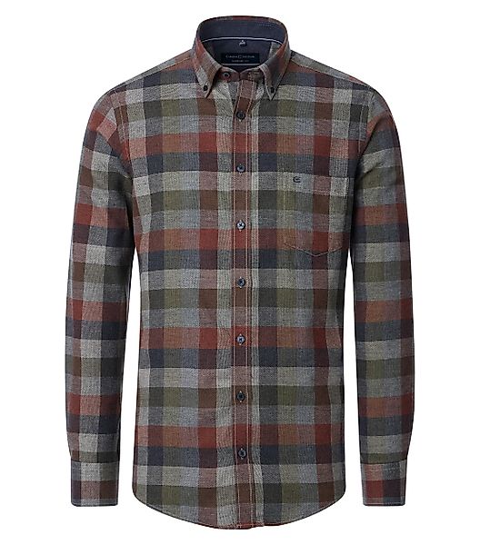 CASAMODA Langarmhemd "CASAMODA Freizeithemd Print" günstig online kaufen