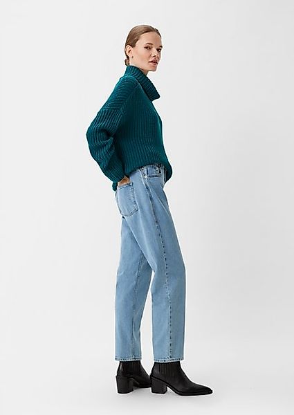 comma casual identity 5-Pocket-Jeans Mom Fit: Jeans mit schmalem Bein Wasch günstig online kaufen