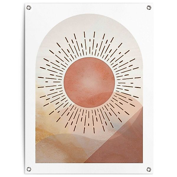 Reinders Poster "Sonne", Outdoor für Garten oder Balkon günstig online kaufen