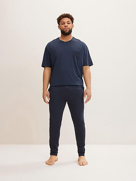 TOM TAILOR Pyjamahose Pyjama-Hose aus Baumwolle günstig online kaufen