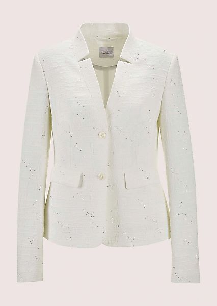 MADELEINE Jackenblazer "Blazer Strukturierter Kurzblazer mit Pailletten" günstig online kaufen