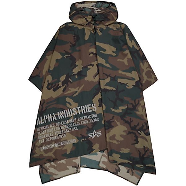 Alpha Industries  Damenmantel Packable Rain Cape - wdl camo 65 günstig online kaufen