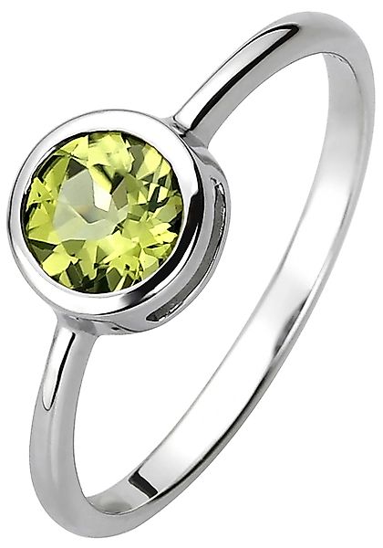 JOBO Fingerring, 925 Silber mit Peridot günstig online kaufen