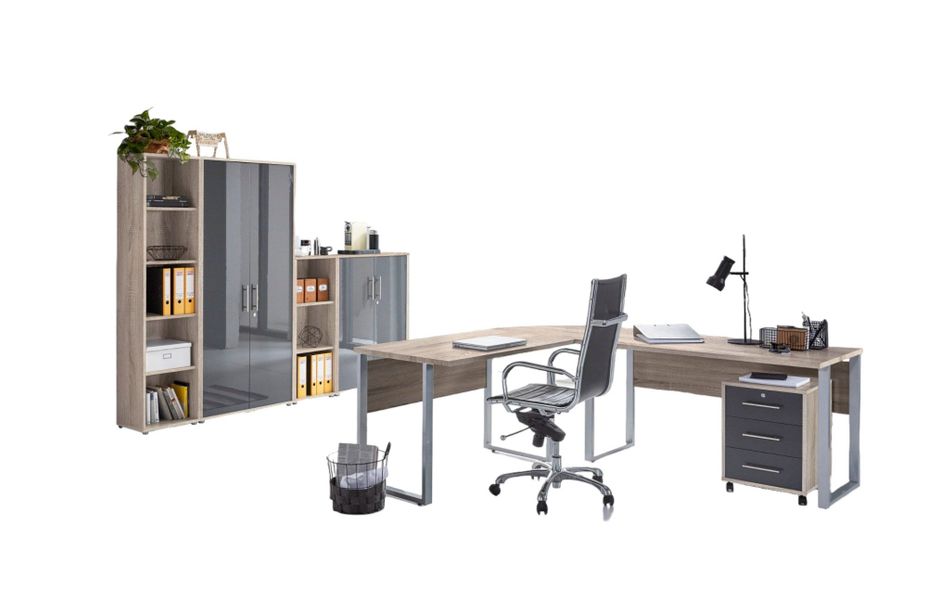 moebel-dich-auf Büromöbel-Set OFFICE EDITION, (abschließbar, 6-tlg., günstig online kaufen