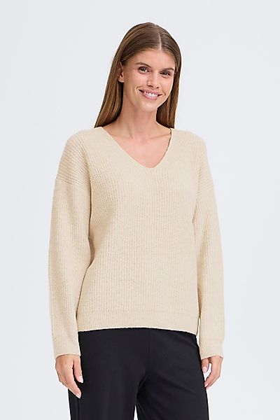 OXMO V-Ausschnitt-Pullover OXICALLIE Modischer Pullover günstig online kaufen