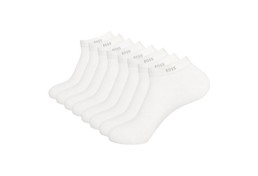 BOSS Sneakersocken AS Uni CC (4-Paar) mit BOSS Logo am Bündchen günstig online kaufen