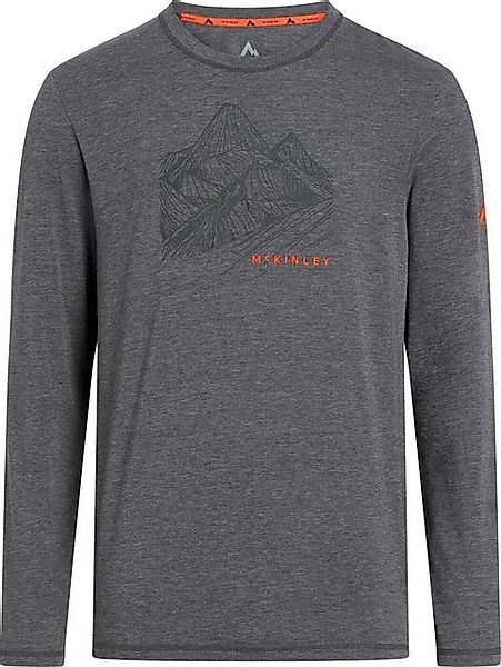 McKINLEY Longsleeve He.-Langarmshirt Harino II M MELANGE/GREY DARK günstig online kaufen