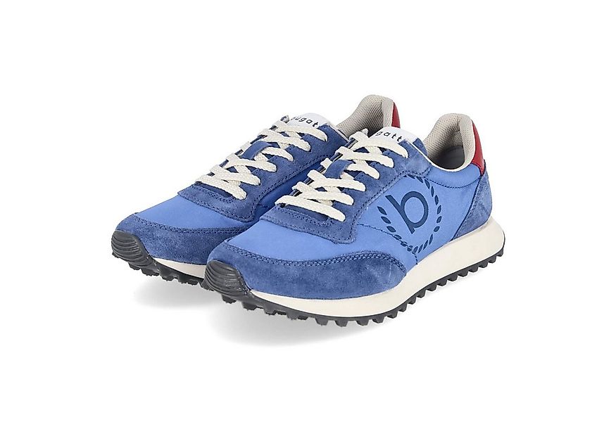 bugatti Bugatti 331AWD021469-4040 Herren Leder & Textil blau Schnürschuh günstig online kaufen