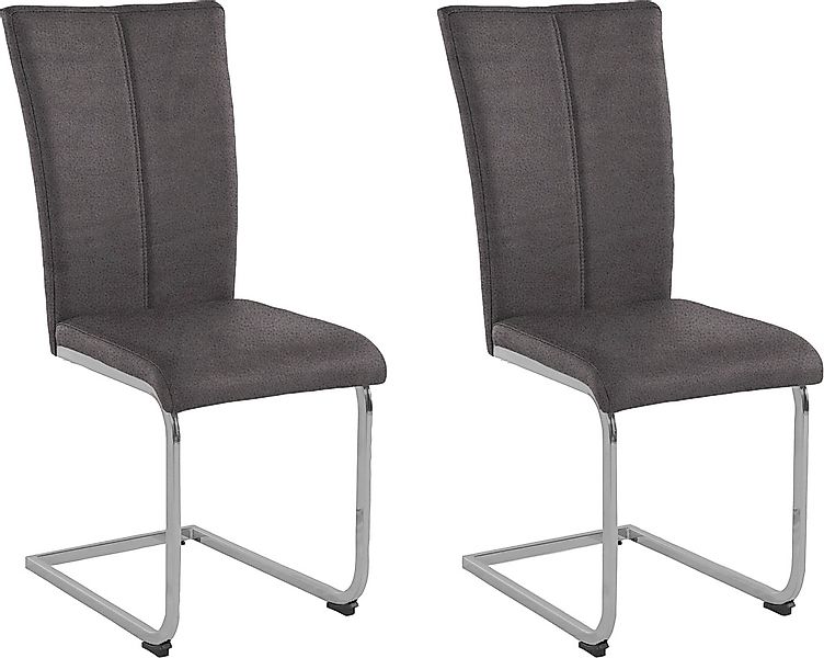 Home affaire Freischwinger "Alex" (Set) 2 Stk.Stuhl belastbar bis 120 Kg, G günstig online kaufen