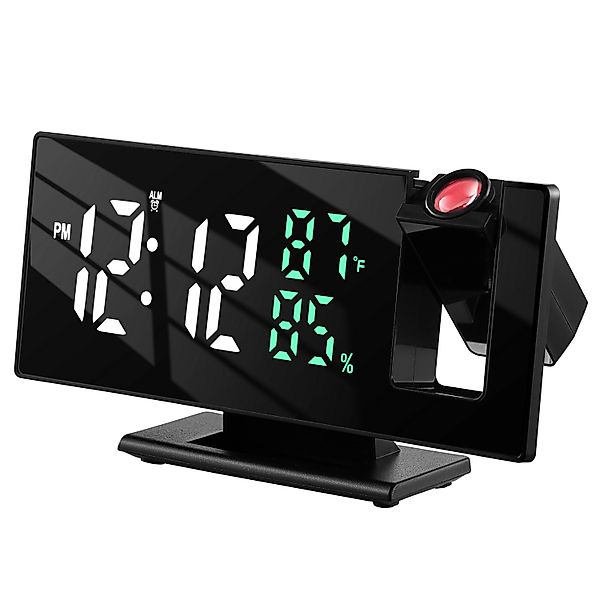 echos Projektionswecker Eco-4600 Großes LED-Display,3m Projektion,Temperatu günstig online kaufen