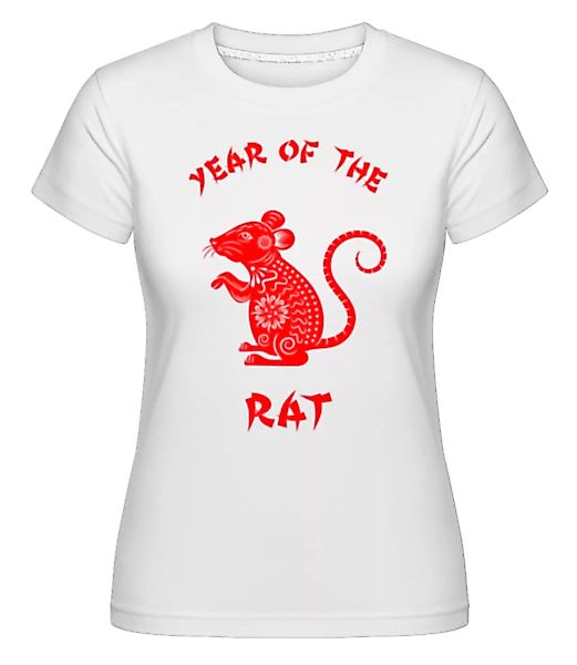 Chinese Zodiac Year Of The Rat · Shirtinator Frauen T-Shirt günstig online kaufen