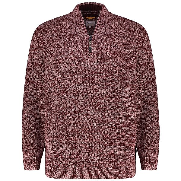 camel active Strickpullover aus Baumwollmischung Farbe lila Größe: 3XL günstig online kaufen