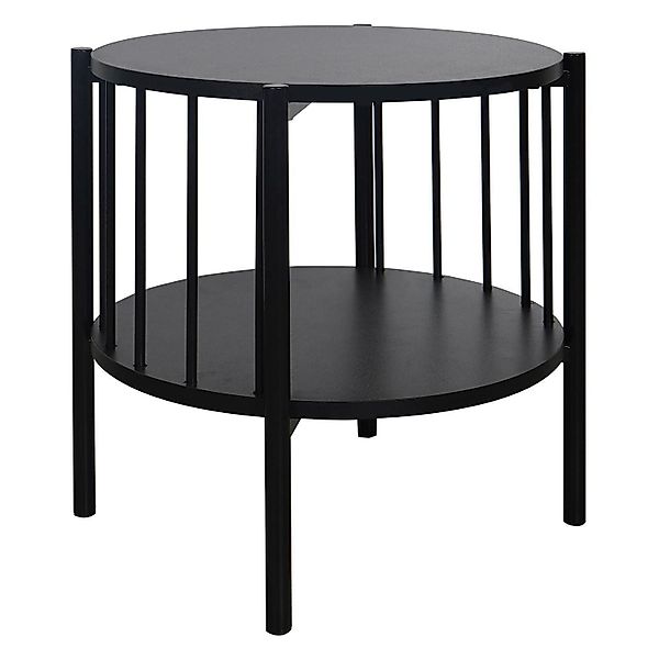 casa NOVA Beistelltisch BENEDIKT, Schwarz matt, günstig online kaufen