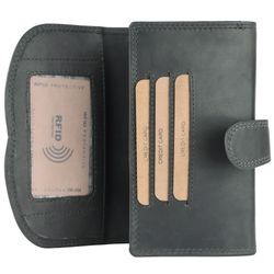 Benthill Geldbörse Damen Echt Leder Portemonnaie günstig online kaufen