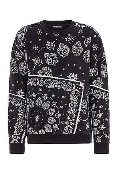 RedBridge Sweatshirt mit Bandana-Print Moderner Streetwear-Pullover günstig online kaufen