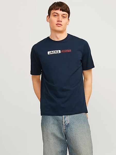 Jack & Jones Rundhalsshirt "JJECORP LOGO TEE PLAY SS O-NECK NOOS" günstig online kaufen