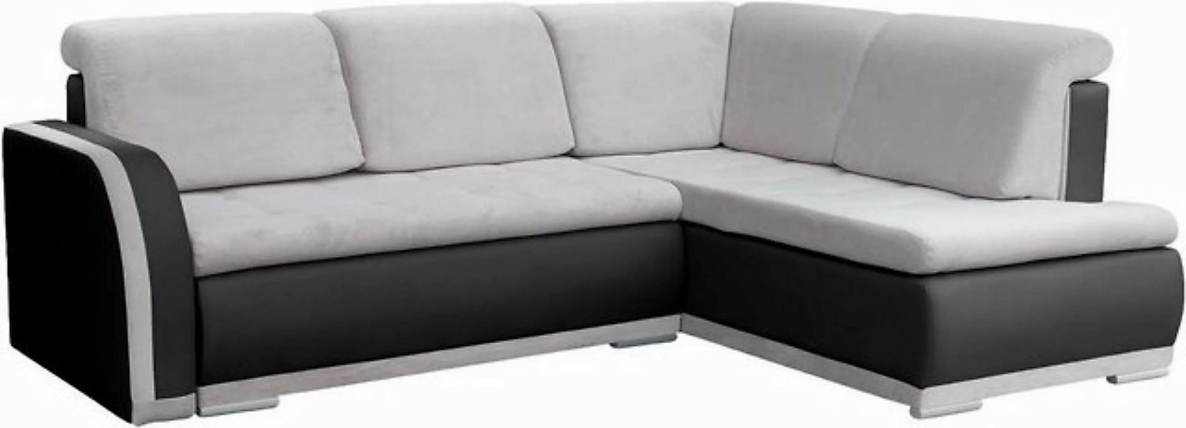 MOEBLO Ecksofa VERO II, mit Bettkasten mit Schlaffunktion Eckcouch Wohnland günstig online kaufen