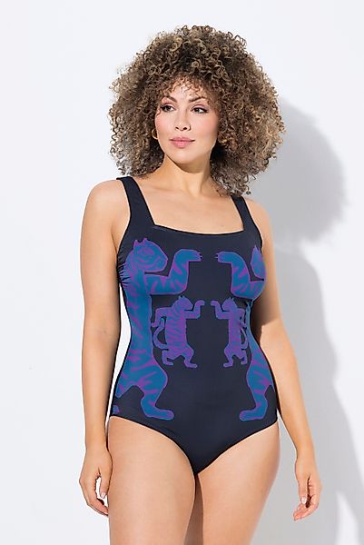 Ulla Popken Badeanzug Badeanzug Tiger Softcups günstig online kaufen