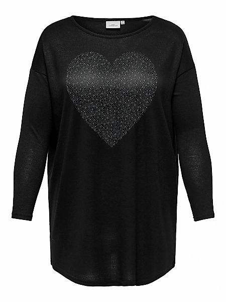 ONLY CARMAKOMA Langarmshirt "CARMALBA LS LONG TOP JRS" günstig online kaufen