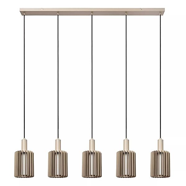 Licht-Erlebnisse Pendelleuchte UBEON, ohne Leuchtmittel, Aluminium günstig online kaufen