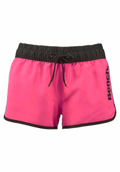 Bench. Badeshorts aus Microfaser, mit Außenkordel, mit Gesäßtasche, mit Kle günstig online kaufen