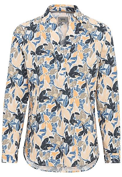 camel active Langarmbluse Langarm Schlupfbluse aus reiner Baumwolle günstig online kaufen