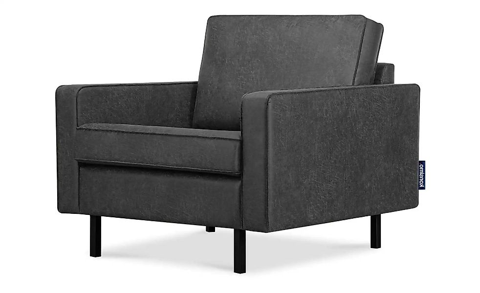 KONSIMO Sessel  Invia ¦ grau ¦ Maße (cm): B: 98 H: 87 Polstermöbel > Sessel günstig online kaufen