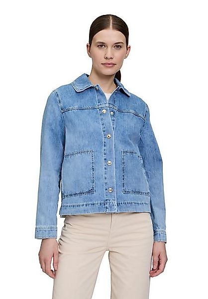 Cartoon Jackenblazer Cartoon Jeansjacke mit aufgesetzten Taschen Taschen günstig online kaufen