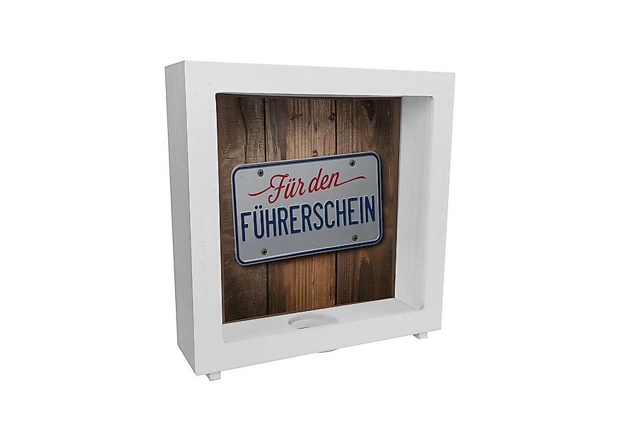 speecheese Spardose Für den Führerschein Rahmen Spardose aus Holz als Numme günstig online kaufen