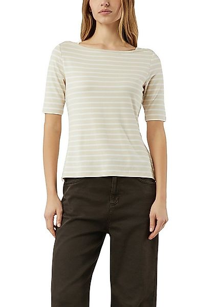 comma T-Shirt im Streifen-Design günstig online kaufen