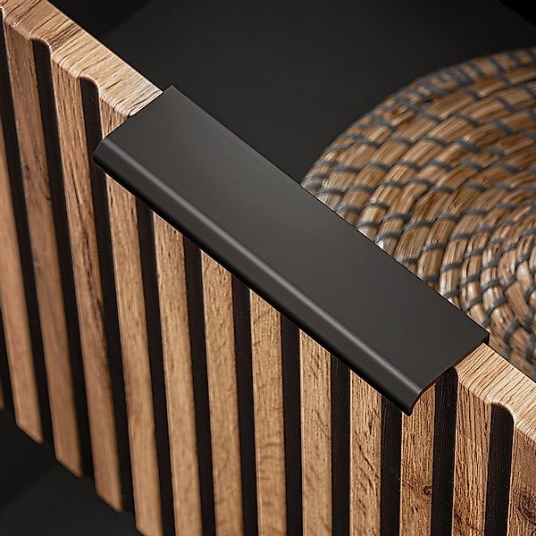 Lomadox Waschtisch XANTEN-56, in anthrazit mit günstig online kaufen