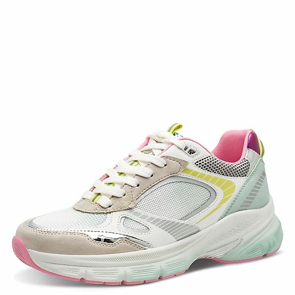 Tamaris Plateausneaker, Freizeitschuh, Halbschuh, Schnürschuh in farbenfroh günstig online kaufen