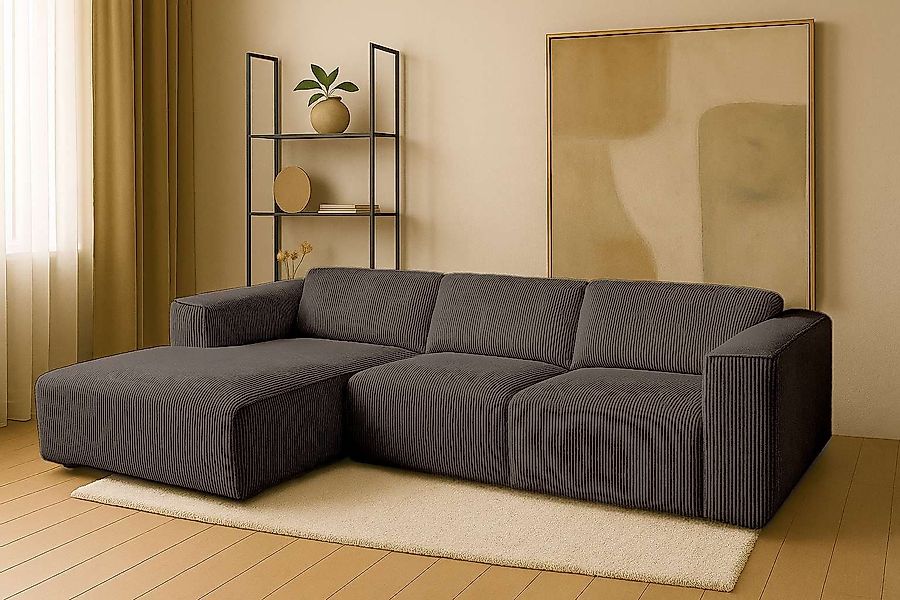 andas Ecksofa Noord mit Kedernaht, Breite günstig online kaufen