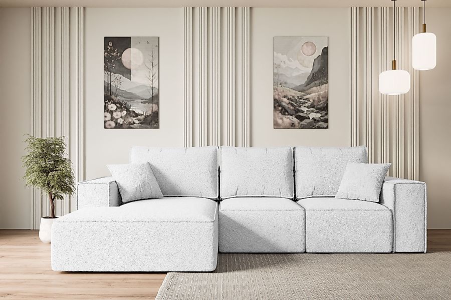 ALTDECOR Ecksofa SERRA-L-S, Couch mit Schlaffunktion, günstig online kaufen
