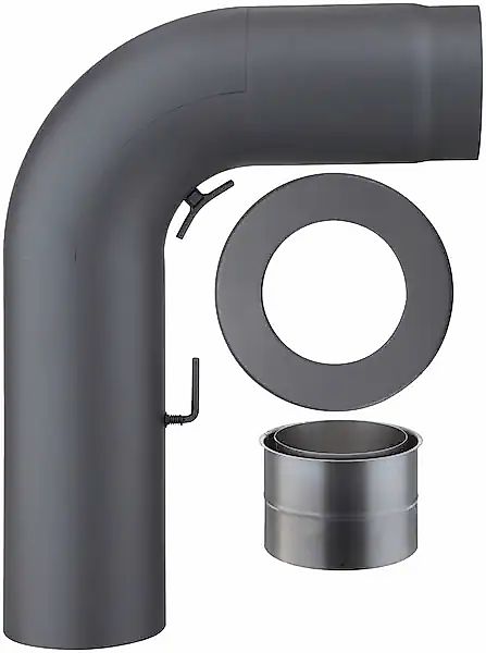 Color Emajl Ofenrohr »Heathus Rauchrohr-Set Fullform GR«, (Set, 3 tlg.), 60 günstig online kaufen