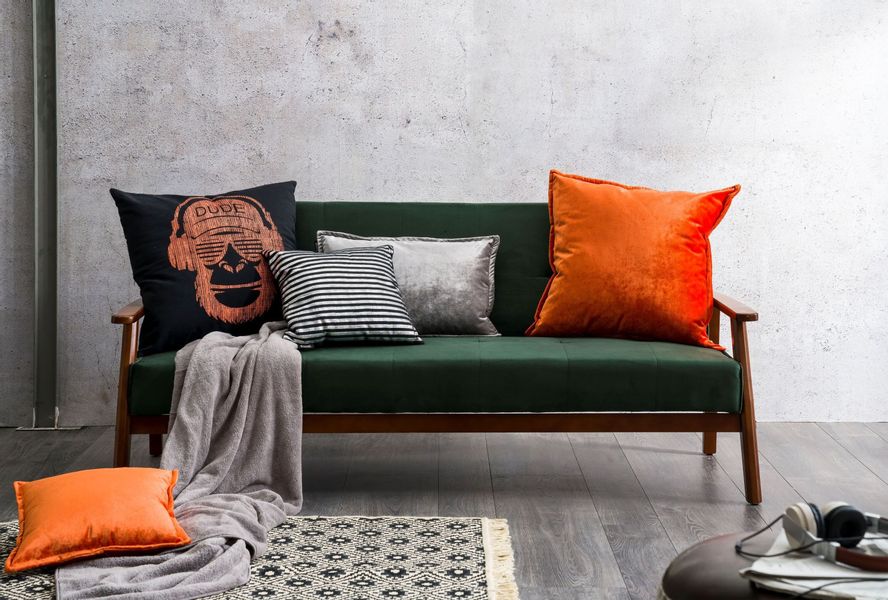 done. Dekokissen "Glam" unifarben, Reißverschluss, Kissenhüle ohne Füllung, günstig online kaufen