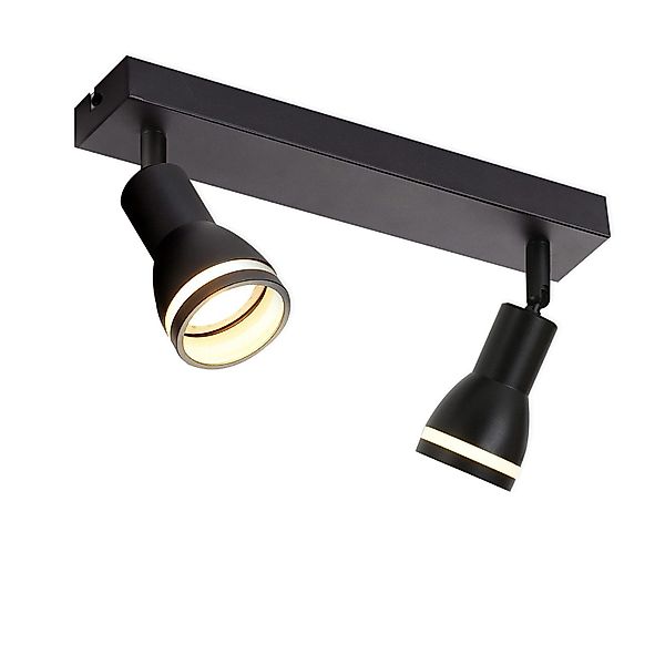 Nettlife Deckenstrahler 2/3/4/5/6 Flammig Schwarz DeckenSpots günstig online kaufen