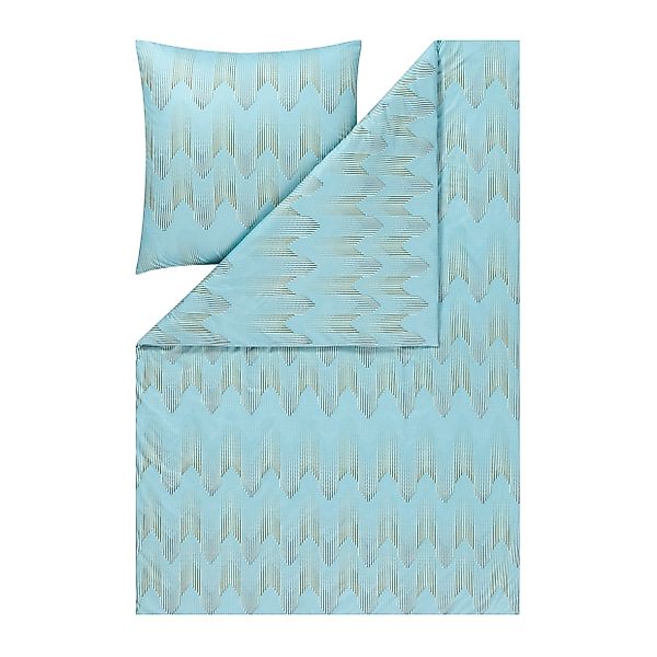 Estella Bettwäsche Jersey Cielo 155x220 + günstig online kaufen