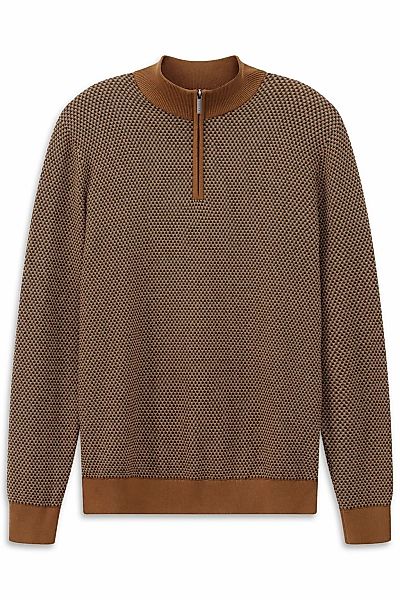 bugatti Troyer "Regular Fit" mit drei-farbiger Struktur günstig online kaufen