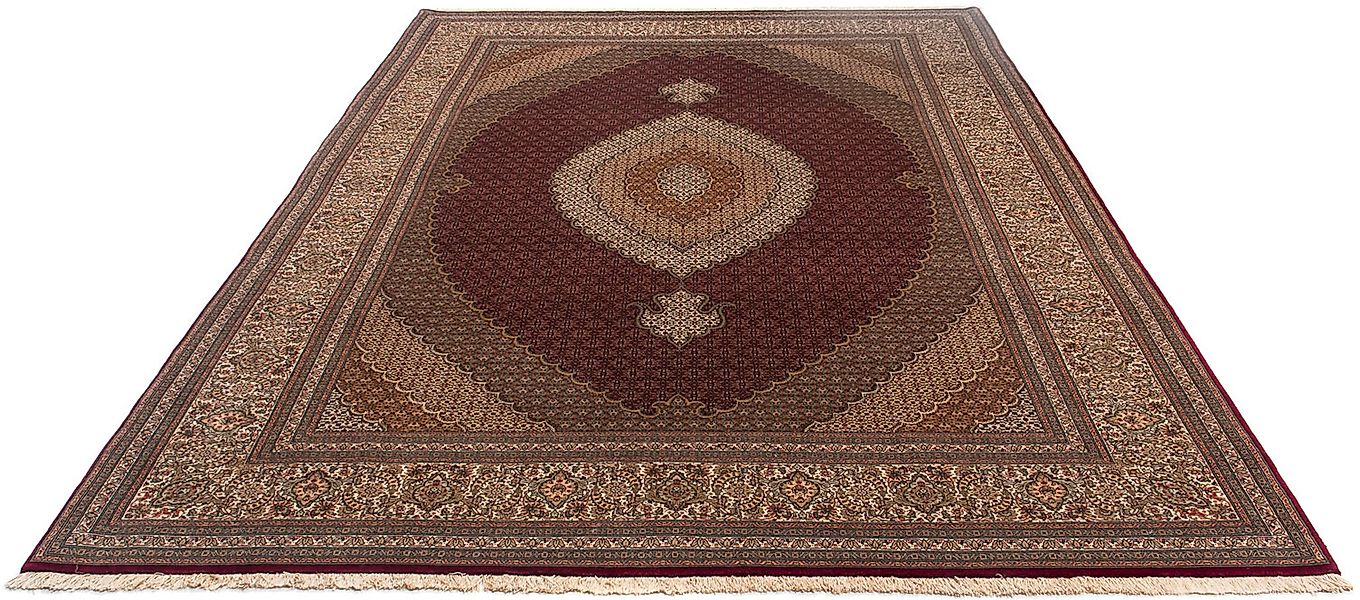 morgenland Orientteppich »Perser - Täbriz - 358 x 253 cm - dunkelrot«, rech günstig online kaufen