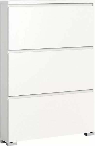 INOSIGN Schuhschrank "Skoskap, Tiefe 18cm, 3 Klappen mit Schuhwalze, Platz günstig online kaufen
