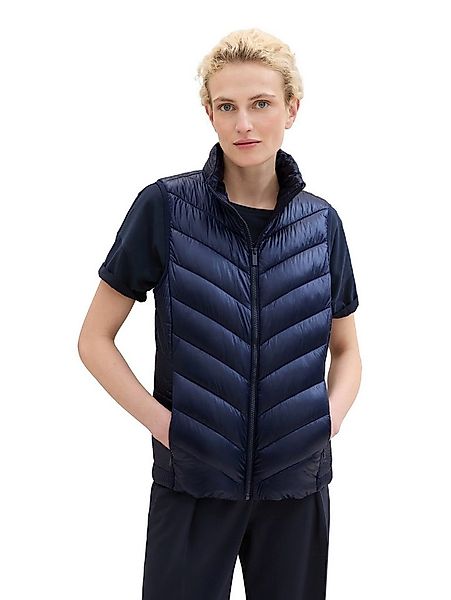 TOM TAILOR Steppweste mit Reißverschlusstaschen günstig online kaufen